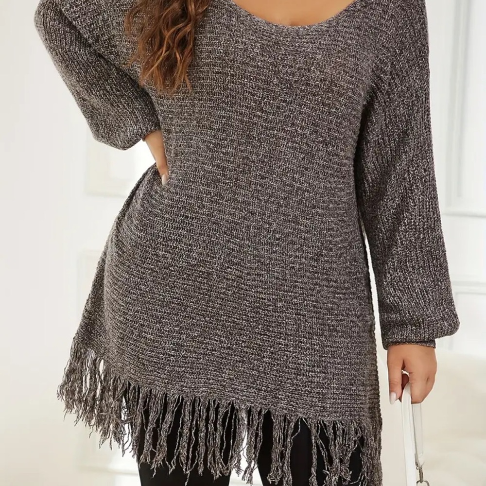 Plus Size Casual Sweater